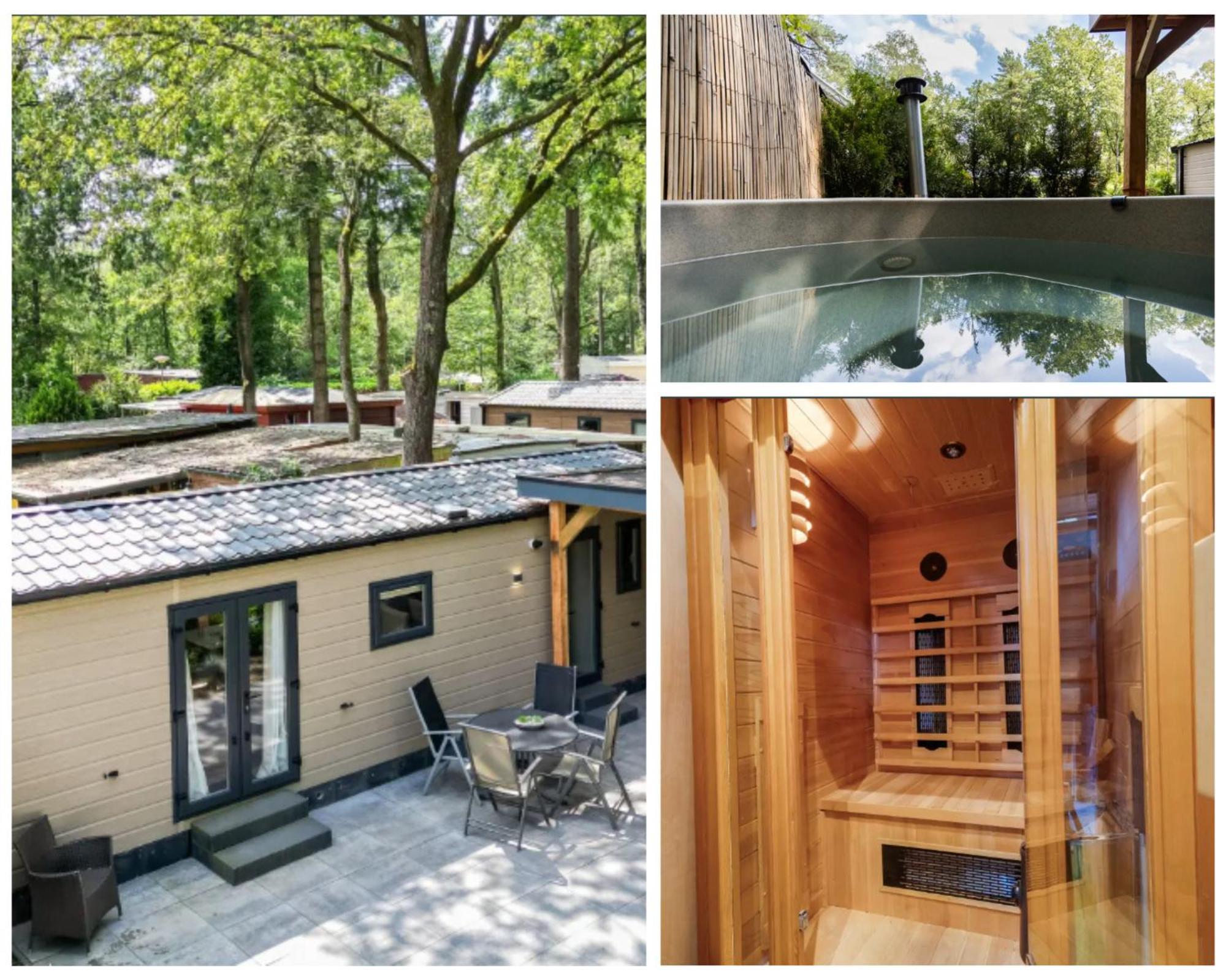 Veluwe Hoenderloo Luxury Chalet With Private Sauna And Hot Tub - Swimming Pool Tennis Court Supermarket Bowling Alley Theatre And Entertainment For Children Exterior foto